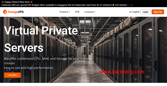 #促销#OrangeVPS：2核/2GB/30GB NVMe/3TB流量/1Gbps/香港机房/年付$33.7-知更鸟云服务器推荐网